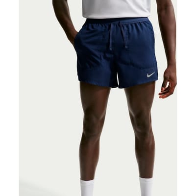 NIKE - m nk df stride 5in bf short - Short running heren - Blauw