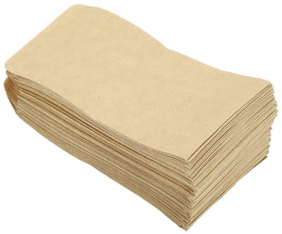 Dailygoods- Zaadzakjes 100 Stuks - Kraft Papier - 6 x 11 cm - Versterkt en Duurzaam - Voor Opslag van Zaden - Geschikt voor Graan en Groenten - Zaadverpakking