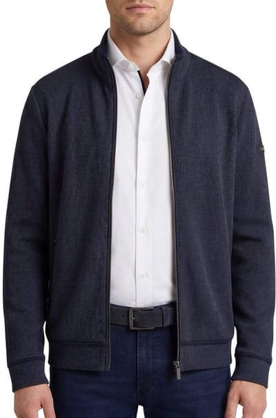 Bugatti vest donkerblauw
