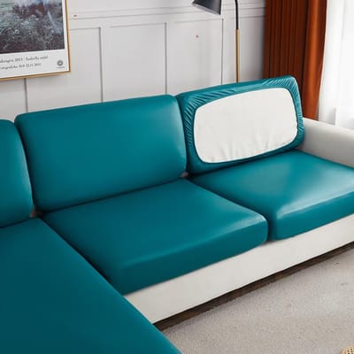 Makkelijk Te Gebruiken Reinigt Makkelijk Waterdicht Pu Meubelbeschermer Effen Bankhoes Hoekbank Meubel Zitting Sliphoes Elastisch Stretch Bankhoes BACK CUSHION nefriet