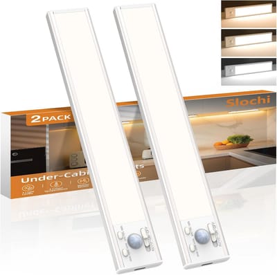 Oplaadbare LED Kastverlichting met Bewegingssensor en 3 Kleurtemperaturen
