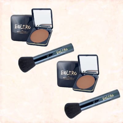Bolero Cosmetics | 2 Bronzers & 2 kwasten | Voordeelsets