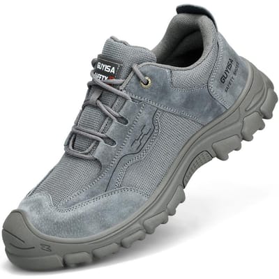 Veiligheidsschoenen voor heren Onverwoestbare schoenen met stalen neus Veiligheidsschoenen voor heren Lekvrije veiligheidsschoenen voor heren Werkschoenen voor heren Sneakers Antislip veiligheidsschoenen 39