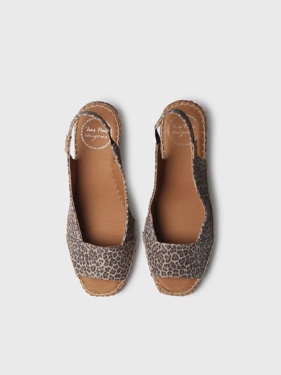 Espadrilles voor dames met dierenprint | FLAVIA-LE