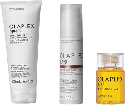 OLAPLEX Deluxe Set Voor Krullen - Nº.7 Bonding Oil + Nº.9 Bond Protector Nourishing Hair Serum + N°.10 Bond Shaper™ Curl Defining Gel