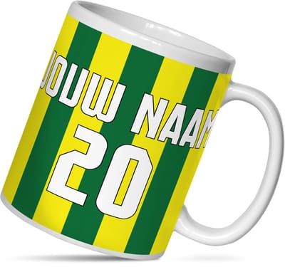 Mok Den Haag - Geel & Groen - Fan Cadeau Residentie