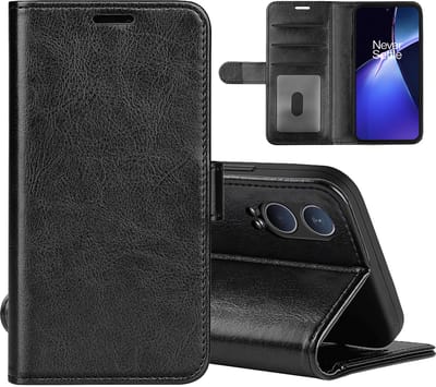 MobyDefend Hoesje - Geschikt voor OnePlus Nord CE 4 Lite - Wallet Book Case (Sluiting Achterkant) - Zwart