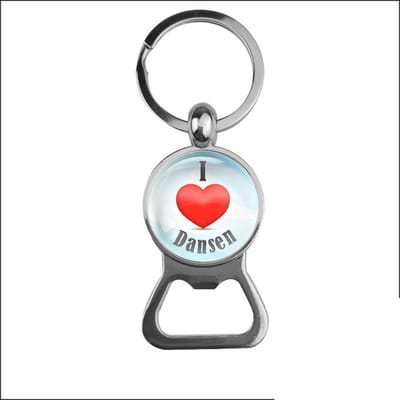 Bieropener Glas - I Love Dansen