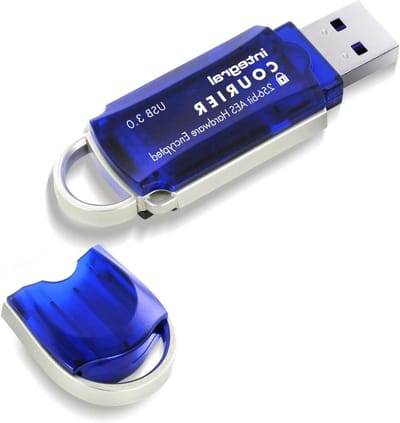 USB Flash Drive - Geheugenstick Externe Opslag - Veilige Data Opslag - Hardware Encryptie - 128 GB - Zwart
