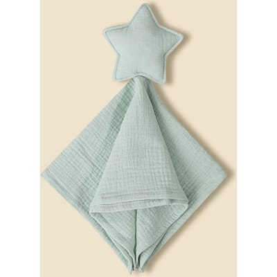Baby Katoen Muslin Comfortabel Dekentje Schattige Kat Poppetje Voor Baby Kinderen Slaap Kalmerende Handdoek Kinderen