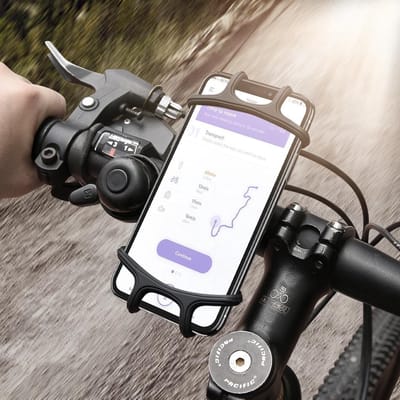GS-T Telefoonhouder fiets - smartphonehouder - siliconen - 4.0 tot 5.5 inch