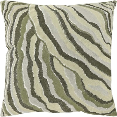 Unique Living - Sierkussen Ezra 45x45cm - Winter Green