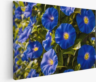 Saammp Muurcirkel Hout - Vloeibaar - Blauw wit - Abstract kunstwerk - Ø 90 - Wandcirkel - Wanddecoratie Cirkel - Muurdecoratie Woonkamer - Slaapkamer decoratie - Rond Schilderij