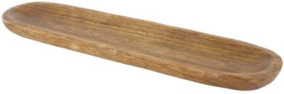 Bowl oval paulownia wood 49.5x12x3cm - ovalen houten bowl