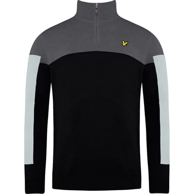 Lyle & Scott Moffat Golf Heren True Black Sweater