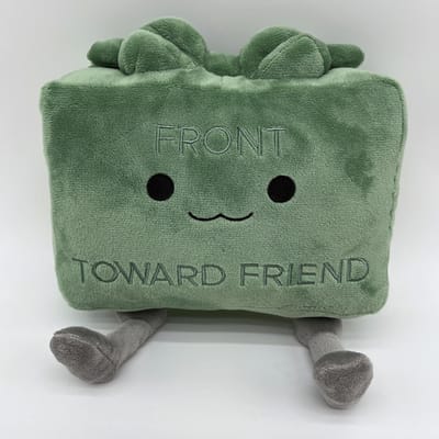 Nieuwe Klei De Claymore Pluche Speelgoed Tekening Schattige Pop Kleine Vierkante Pluche Gevulde Pop Zacht Kussen Decoratie Kinderdag Cadeaus