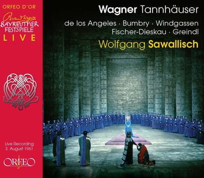Wolfgang Sawallisch, Wolfgang Windgassen, Victoria De Los Angeles, Grace Bumbry, Theo Adam - Wagner Tannhäuser (3 CD)