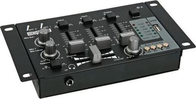 HQ-Power Mengpaneel, 2 kanalen + USB-ingang