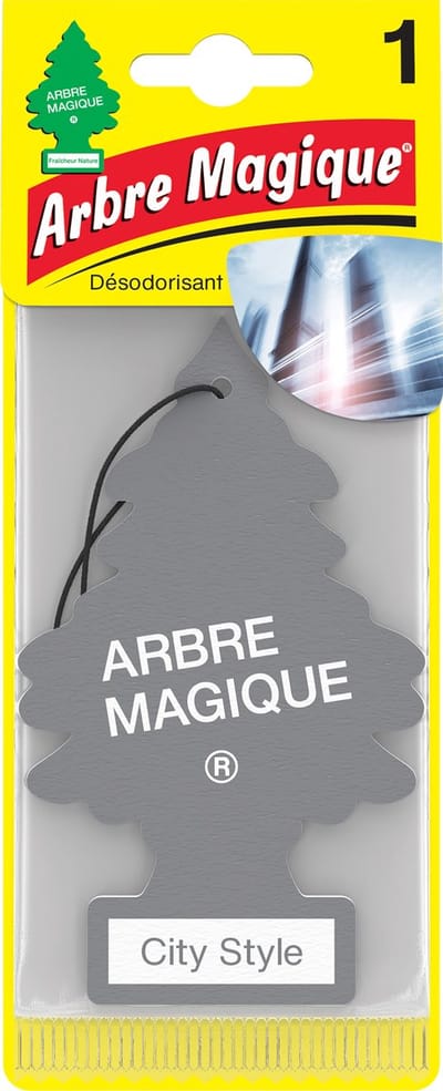 Wonderboom Luchtverfrisser City Style - auto geurtje - auto parfum - Arbre Magique