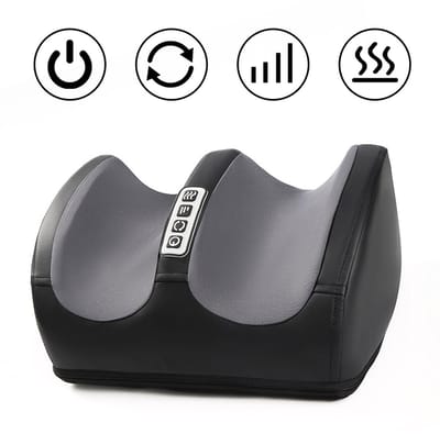 Voetmassage Apparaat - Massageapparaten - Voetmassage Apparaat Shiatsu - Bloedcirculatie Massageapparaat - Warmtefunctie - Massage Voeten - Zwart