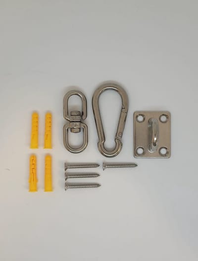 Jumada's - Plafondhaak - Bevestigingsset - Ophangsysteem - RVS Zilver