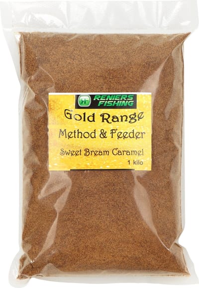 Reniers Fishing Gold Range Voeder Method & Feeder 1 Kilo - Smaak : F1 Secret