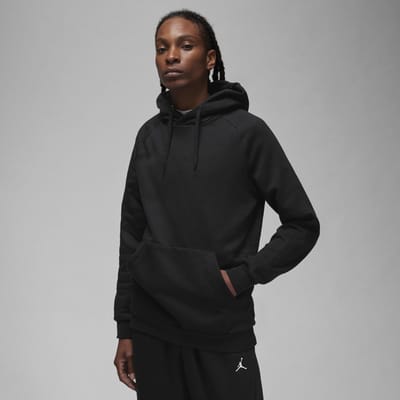 Jordan Pullover Hoodies Heren - Zwart - Maat M - Katoen Fleece