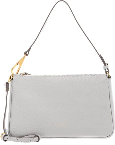 GIANNI CHIARINI Leren Schoudertas Brooke Shoulderbag Silice Lichtgrijs