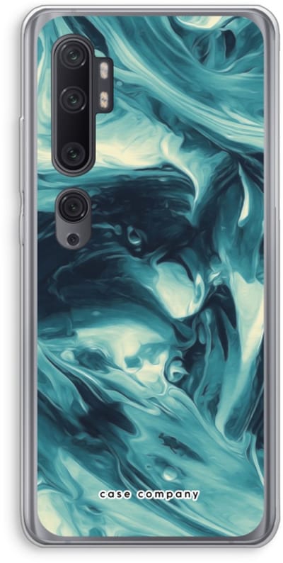 Case Company® - Hoesje geschikt voor Xiaomi Mi Note 10 hoesje - Dreaming About Whales - Soft Cover Telefoonhoesje - Bescherming aan alle Kanten en Schermrand