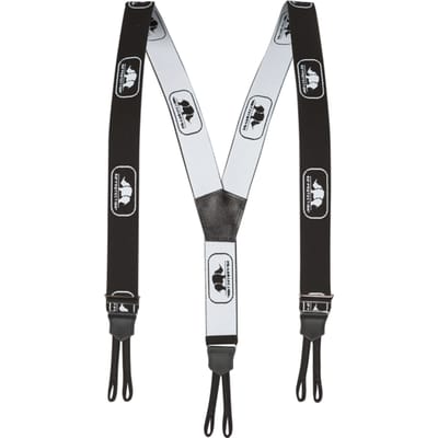 SIP Protection 5SD6 4cm brede bretellen met lussen - per 10 stuks - Zwart/Wit - 1 universele maat