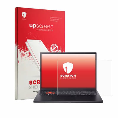 upscreen - Screenprotector voor Acer Nitro Lite 16 NL16-71G - Folie Beschermfolie transparant