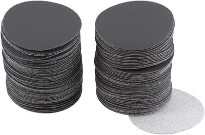 Dailygoods- Schuurschijven 100 Stuks 1000 Grit - 50mm/2 Inch - Haak-en-lus - Nat/Droog Gebruik - Siliciumcarbide - Slijtvastheid - Schuurpapier