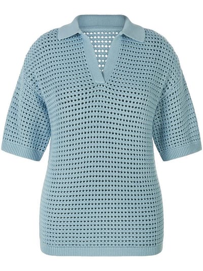 Polo-trui Van Emilia Lay blauw