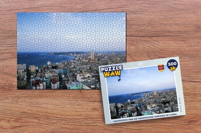 Puzzel Luchtfoto van de hoofdstad Havana in Cuba - Legpuzzel - Puzzel 500 stukjes