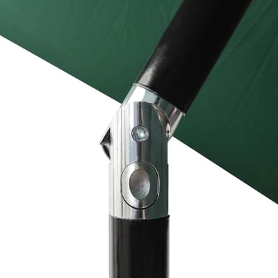 Parasol -Gartenschirm 350/300 cm mit Kurbel – Bellavero XXL Sonnenschirm für Balkon, Terrasse, Garten & Strand – UV-beständig, Windfest, Belüftet – 6 Stahlverstrebungen – Mit oder Ohne LED-Beleucht...