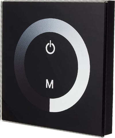 LED Dimmer Tactiel 12V/24V - Overig - Zwart - Zwart - SILUMEN