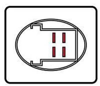 Knipperlicht 4 PIN, knipperlichtrelais - 12V - 3A