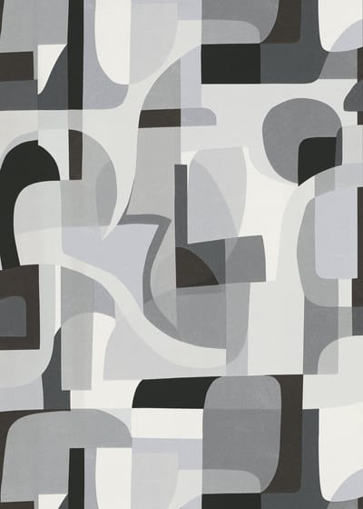 Erismann Vinylbehang 10432-10 - Gentle - Abstract Wit - 53cm x 10.05m