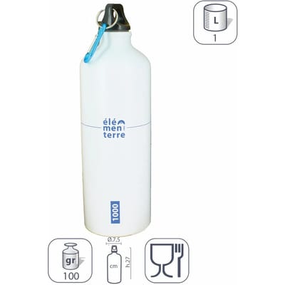 Aluminium Drinkfles Élémenterre Pear
