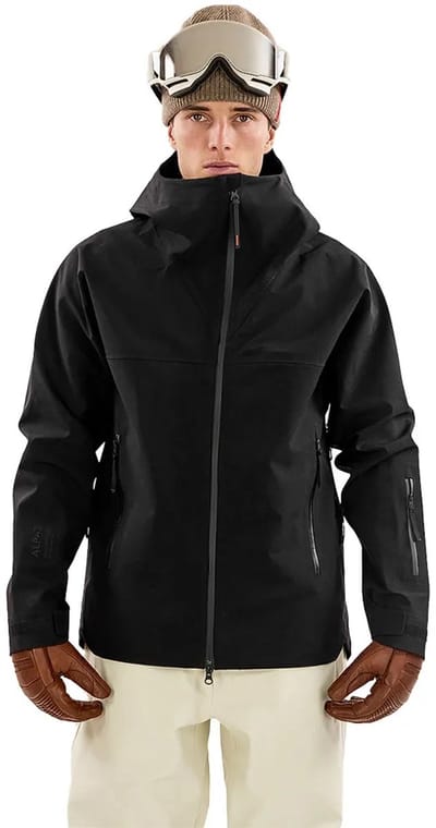 The Mountain Studio 3l Rugged Ripstop Shell Jas Zwart L Man