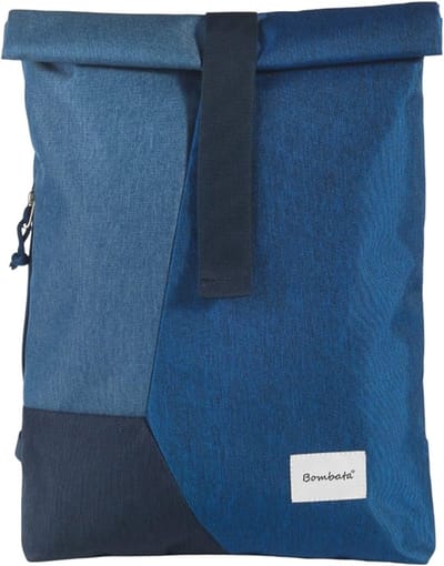 Bombata Nylon 2.0 Rugzak 15,6 inch Laptoprugzak - Lichtgewicht - Opvouwbaar - Waterafstotend Nylon - donkerblauw