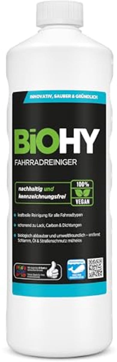 Effectieve Fietsreiniger - Biologisch Afbreekbare Reinigingsspray voor E-bikes en Alle Fietsen - 1 Liter