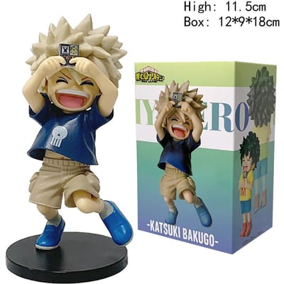 Anime My Hero Academia Nieuwe Actiefiguren Midoriya Izuku Bakugou Katsuki Kinderjaren Serie Figuur PVC Verzameling Model Speelgoed Cadeaus