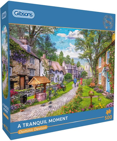 Gibsons - Een Rustig Moment ("A Tranquil Moment") - Dominic Davison - 500 stukjes - 48×34cm - Legpuzzel voor Volwassenen