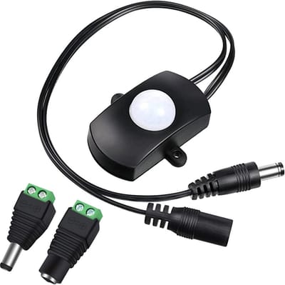 Mini PIR Bewegingssensor Schakelaar DC 5-24V voor LED Strips en Verlichting