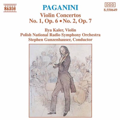 Ilya Kaler - Paganini: Violin Concertos 1 & 2 (CD)