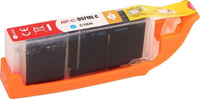 ABC huismerk inkt cartridge geschikt voor Canon 571XL CLI-571XL cyan voor Pixma MG-5750 MG-6850 MG-6851 MG-6852 MG-6853 MG-7750 MG-7751 MG-7752 MG-7753 TS-5050 TS-5051 TS-5052 TS-5053 TS-5055 TS6050