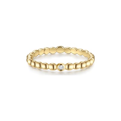 Gems München Dames Dames ring 925 sterling zilver 50 Geelgoud 32019741