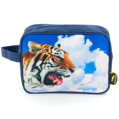 Tijger Toilettas - Jongens Toilettas - Kinder Toilettas - 24 x 16 x 9 cm
