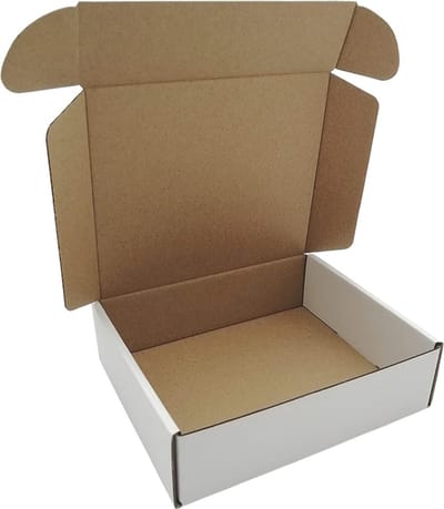 Verzenddoos Oesterwit 18x15x5 cm - 50 stuks - Kartonnen Doos voor Sieraden en Kleine Producten